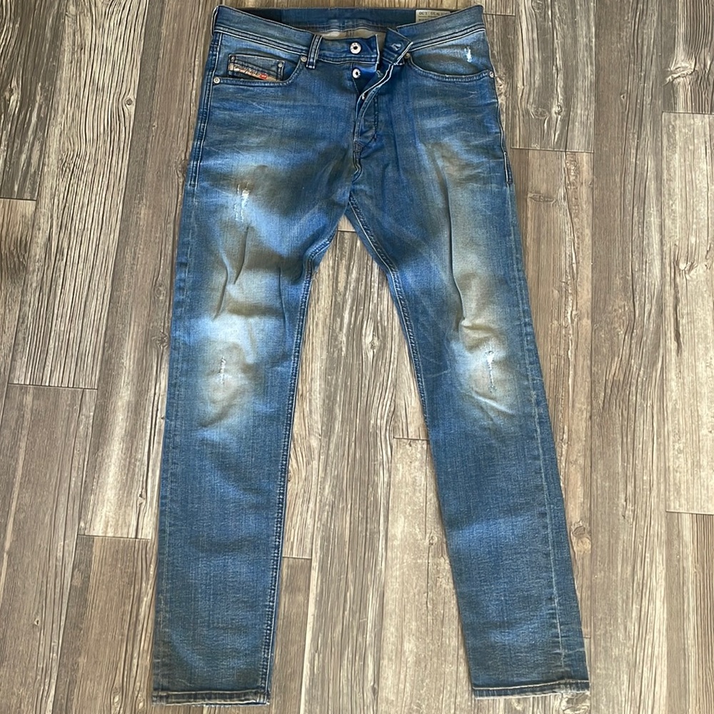 BRAND NEW Diesel Jeans. Never Worn. Blue W 30 L 30. “Tepphar Slim-Carrot